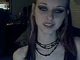 Liz Vicious on webcam